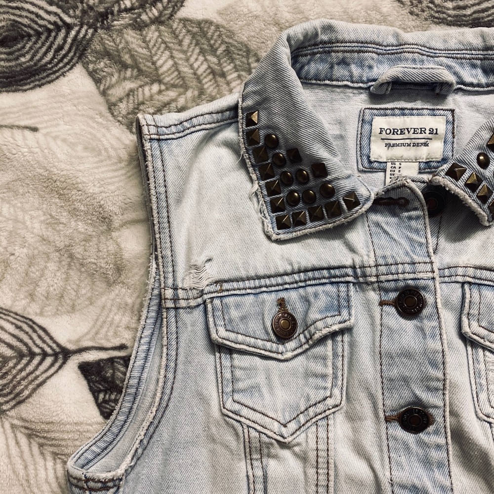 Denim vest 💙